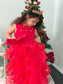 Scoop Tea-Length A-Line/Princess Sleeveless Ruffles Organza Flower Girl Dresses