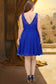 Alissa A-line V-Neck Knee-Length Chiffon Lace Homecoming Dress DKP0020589