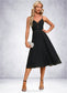 Marcia Rhinestone Sweetheart Elegant A-line Chiffon Midi Dresses DKP0022455