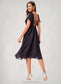 Gemma A-line Sweetheart Knee-Length Chiffon Cocktail Dress DKP0022500