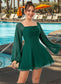 Mylie Square A-line Chiffon Dresses DKP0022549