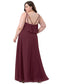 Dania Sleeveless One Shoulder Natural Waist A-Line/Princess Floor Length Bridesmaid Dresses