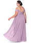 Ingrid Natural Waist Sleeveless Scoop Floor Length A-Line/Princess Bridesmaid Dresses