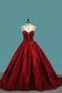 Spaghetti Straps Prom Dresses Satin A Line With Applique And Beads