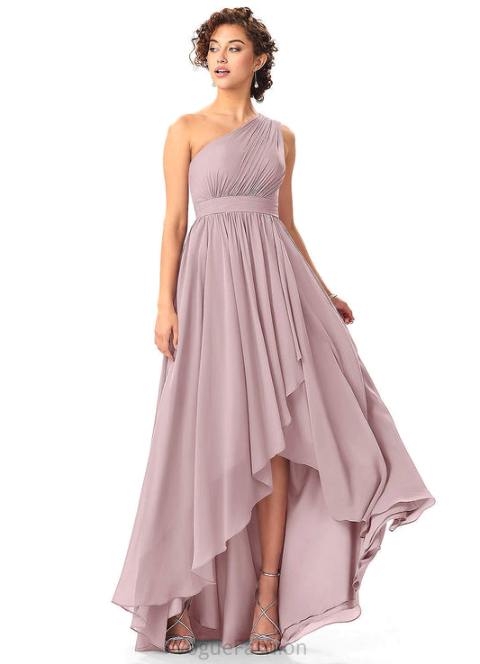 Cristina Sleeveless A-Line/Princess Spaghetti Staps Floor Length Natural Waist Bridesmaid Dresses
