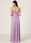 Ingrid Natural Waist Sleeveless Scoop Floor Length A-Line/Princess Bridesmaid Dresses