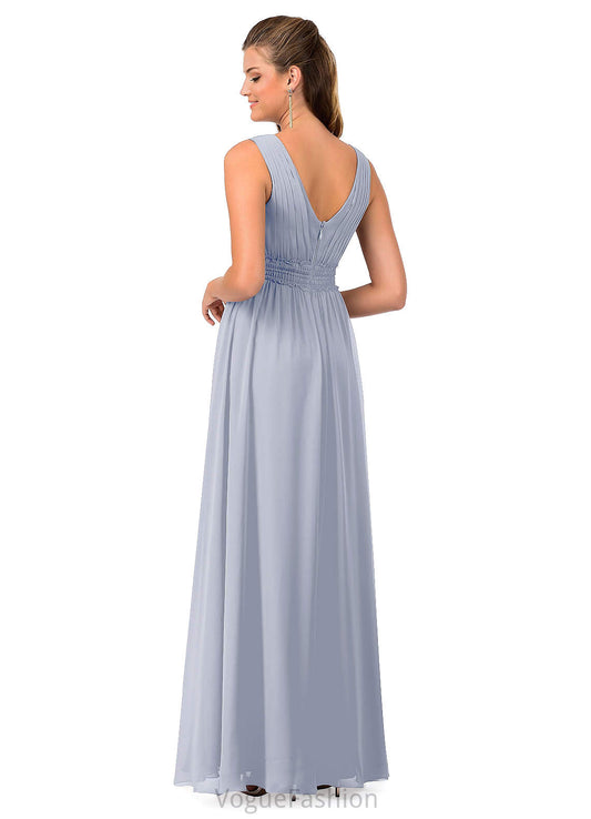 Jaylynn Sleeveless Floor Length A-Line/Princess Natural Waist Bridesmaid Dresses