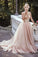 Spaghetti Straps Wedding Dresses A Line Tulle With Applique