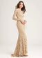 Rebekah Sleeveless Floor Length Natural Waist V-Neck A-Line/Princess Bridesmaid Dresses