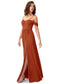 Adalynn Natural Waist Trumpet/Mermaid Floor Length Sleeveless Scoop Bridesmaid Dresses