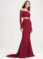 Aleah Floor Length Spaghetti Staps Sleeveless Natural Waist A-Line/Princess Bridesmaid Dresses