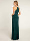 Ryan Sleeveless A-Line/Princess Scoop Natural Waist Floor Length Bridesmaid Dresses
