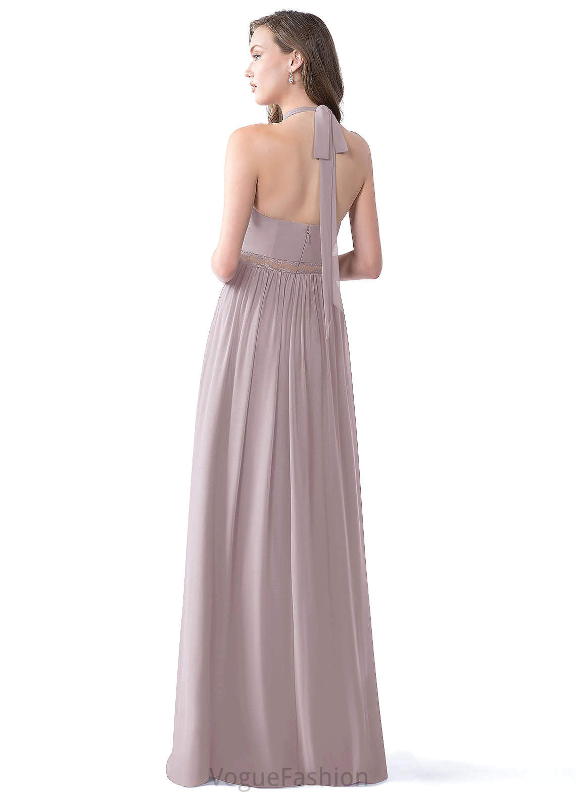 Lydia Spandex Sleeveless Floor Length Natural Waist Trumpet/Mermaid Bridesmaid Dresses