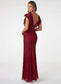 Emerson A-Line/Princess Natural Waist Scoop Sleeveless Floor Length Bridesmaid Dresses