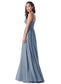 Marisol Spaghetti Staps Sleeveless Natural Waist Trumpet/Mermaid Floor Length Satin Bridesmaid Dresses