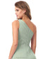 Lorelai Natural Waist Spaghetti Staps V-Neck Floor Length Sleeveless A-Line/Princess Bridesmaid Dresses