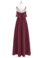 Dania Sleeveless One Shoulder Natural Waist A-Line/Princess Floor Length Bridesmaid Dresses