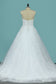 Wedding Dresses A Line Sweetheart Tulle With Applique Court Train