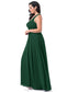 Blanche Spandex Scoop Trumpet/Mermaid Floor Length Sleeveless Natural Waist Bridesmaid Dresses