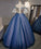 Ball Gown Off the Shoulder Short Sleeve Lace up Sweetheart Prom Dresses with Appliques JS991
