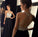 Backless sexy prom dress black halter Long prom dress fashion prom dresses cheap prom dress JS107