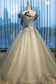 Ball Gown Strapless Appliques Beads Tulle Quinceanera Dresses with Lace up, Prom Dresses SJS15564