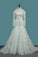 Mermaid Tulle Boat Neck Wedding Dresses With Applique Court Train
