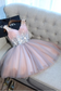 Tulle Homecoming Dresses A Line V Neck Sequined Bodice Short/Mini