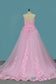 Sweetheart A Line Tulle Wedding Dresses With Sash And Handmade Flower