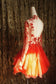 Mildred Lace Homecoming Dresses Red Dress Red Tulle Short CD12588