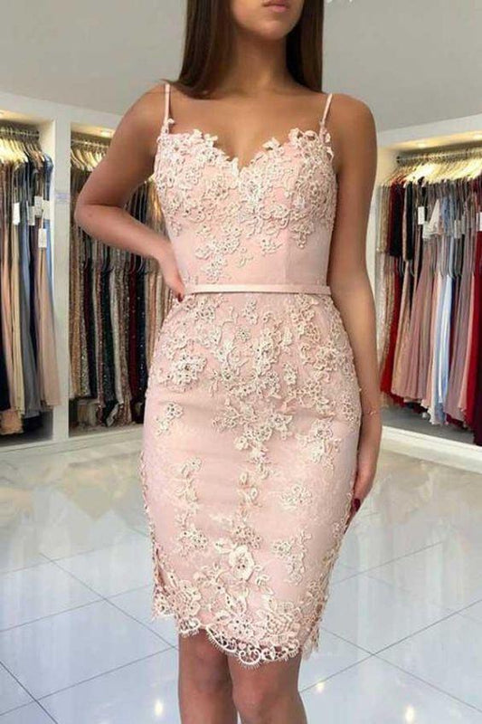 Mermaid Sweetheart Straps Lace Homecoming Dresses Ann Short CD23576