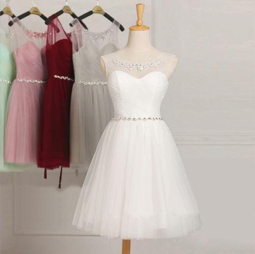 Rosemary Homecoming Dresses Tulle Short Dress Elegant Gown Party Dress CD3730