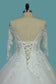 Marvelous Wedding Dresses Scoop Lace Up With Rhinestones Royal Train