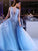 Train Ball Sweep/Brush Scoop Gown Sleeveless Applique Tulle Dresses