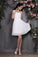 Pleats A-Line/Princess Short One-Shoulder Sleeveless Chiffon Bridesmaid Dresses