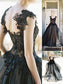 Lace Ball Sleeveless Sweetheart Gown Sweep/Brush Train Tulle Dresses