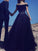 Gown Sweep/Brush Off-the-Shoulder Ball Beading Sleeveless Train Tulle Dresses