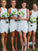Chiffon Sheath/Column Sleeveless Scoop Short/Mini Bridesmaid Dresses