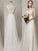 Sleeveless Chiffon Sweep/Brush A-Line/Princess Scoop Train Wedding Dresses
