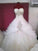 Ball Gown Organza Sweetheart Sleeveless Ruffles Floor-Length Wedding Dresses
