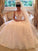 Applique Scoop A-Line/Princess Lace Train Court Sleeveless Wedding Dresses
