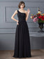 Mother Long Chiffon A-Line/Princess Sleeveless One-Shoulder of the Bride Dresses