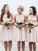 Short/Mini Scoop A-Line/Princess Sleeveless Chiffon Bridesmaid Dresses