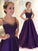 A-Line/Princess Floor-Length Tulle Scoop Sleeveless Beading Dresses
