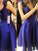Satin Straps A-Line/Princess Sleeveless Bowknot Short/Mini Dresses