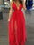 Sleeveless A-Line/Princess Spaghetti Straps Floor-Length Chiffon Dresses