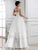 Long A-Line/Princess Sleeveless Beading Lace Organza Wedding Dresses
