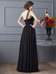 Mother Long Chiffon A-Line/Princess Sleeveless One-Shoulder of the Bride Dresses