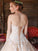 Ball Sleeveless Sweetheart Gown Applique Tulle Floor-Length Dresses