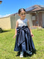 Scoop Taffeta Tea-Length A-Line/Princess Sleeveless Bowknot Flower Girl Dresses